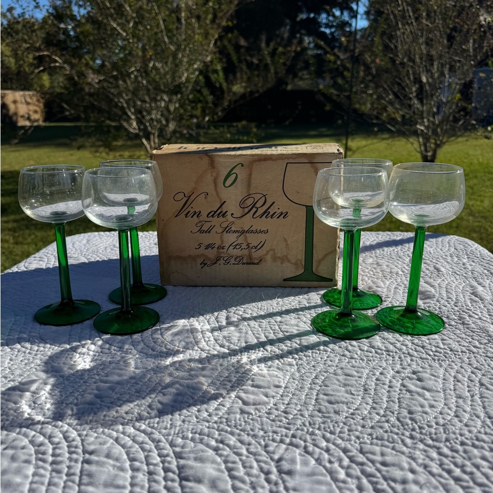 luminarc J.G. Durand Vin du Rhin Tall Stemglasses